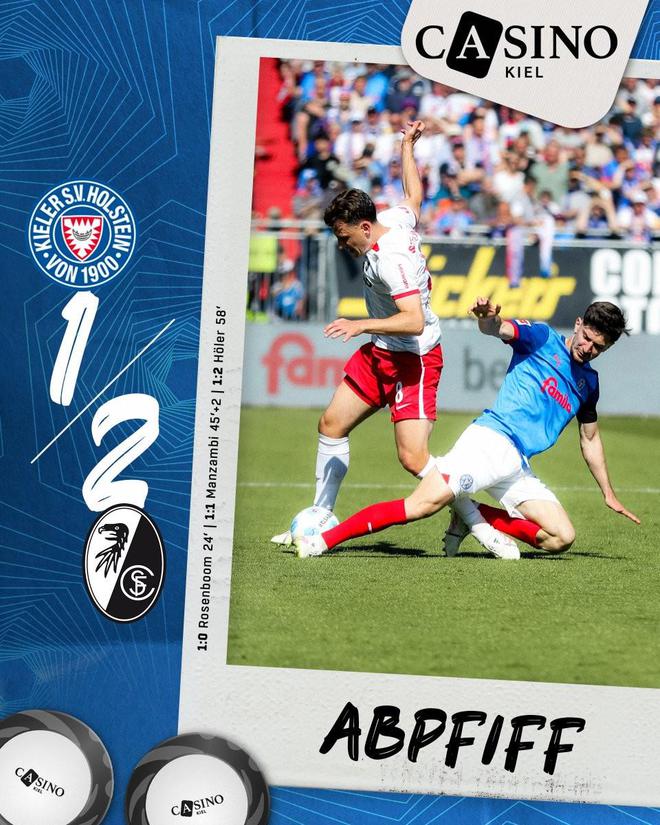 再見德甲，基爾、波鴻提前一輪降入下賽季德乙