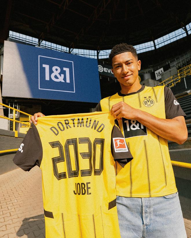 官方：多特蒙德簽下喬布-貝林厄姆，雙方簽約至2030年