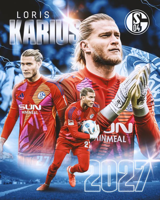 沙爾克04官方：球隊與門將卡里烏斯續(xù)約至2027年