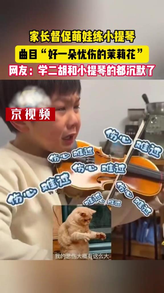 真的好忧伤啊！