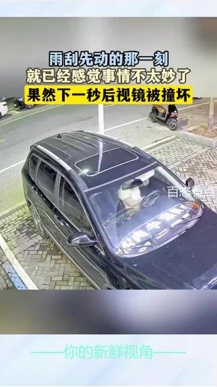 雨刮先動(dòng)的那一刻，就已經(jīng)感覺事情不太妙了??！