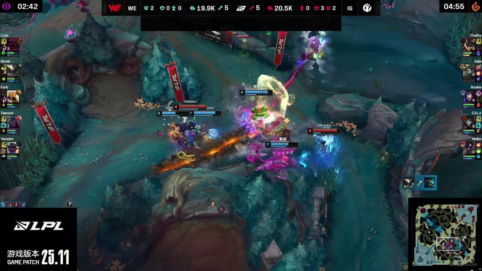 完成救贖！Meiko牛頭野區(qū)開(kāi)頂配合Theshy蘭博大融化WE眾人！