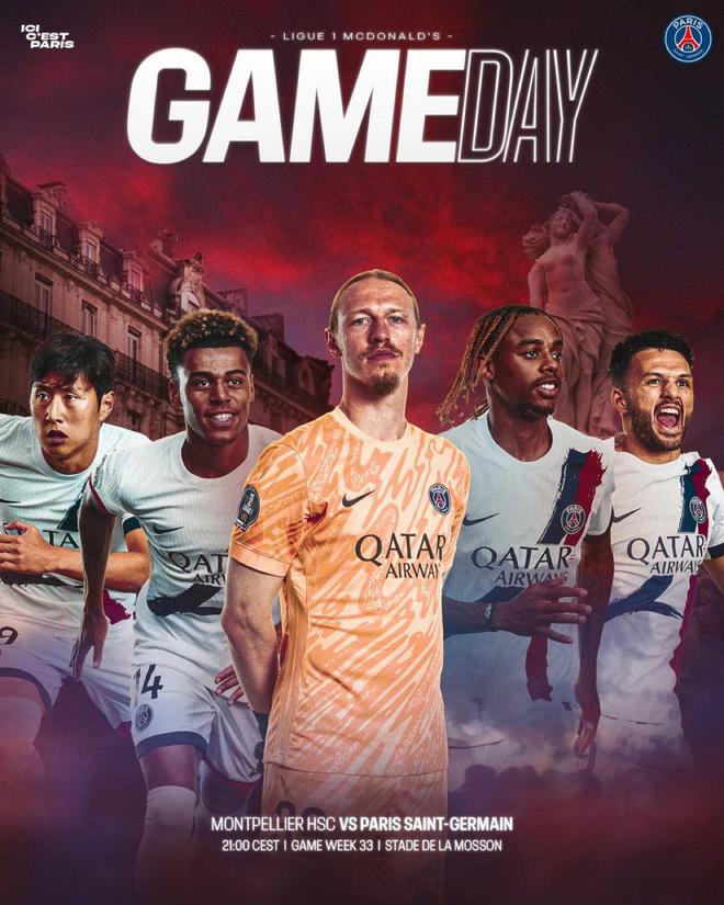 法甲比賽日，客戰(zhàn)蒙彼利埃！