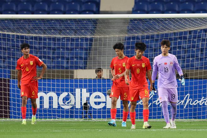 三線全敗！引以為傲的U17國足也輸了，中國男足，慘遭沙特3連斬