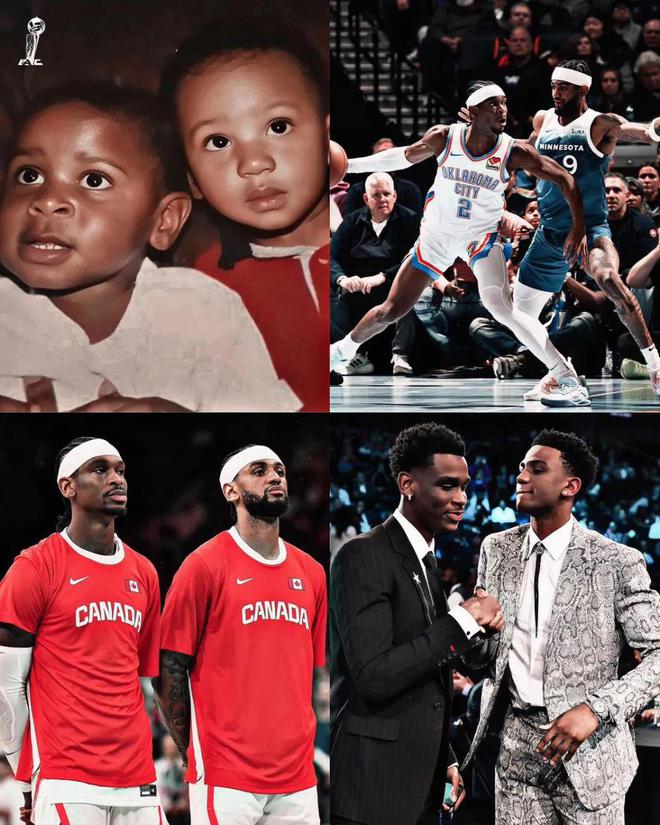 NBA名字最長的兩兄弟，約好了在西決砍頭