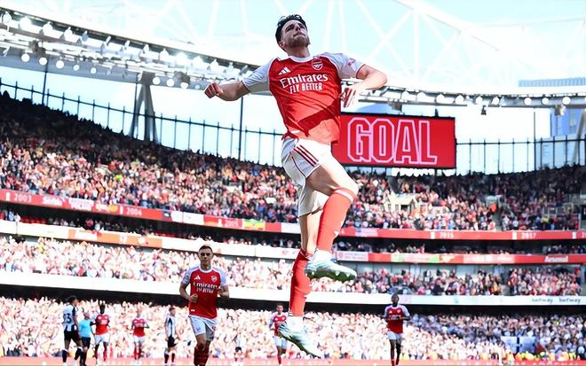 1:0！賴斯世界波 阿森納拒絕紐卡四殺 提前1輪進軍歐冠+鎖定亞軍