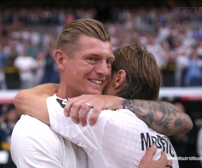 莫德里奇皇馬生涯：591次出場、43進(jìn)球、95助攻、6歐冠&1金球