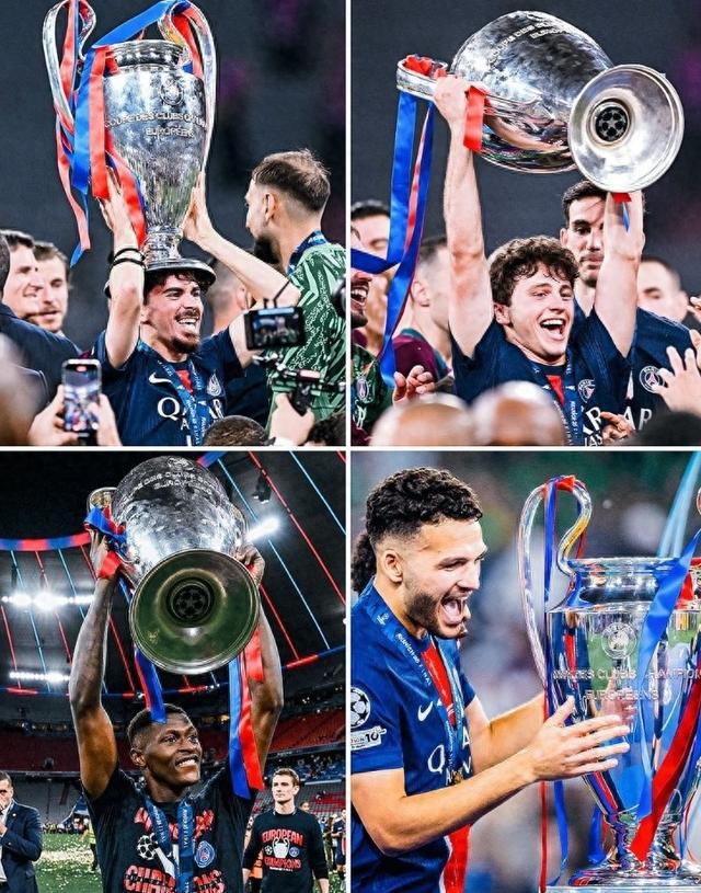 收獲季！維蒂尼亞等巴黎4將接連獲得歐冠&歐國聯冠軍
