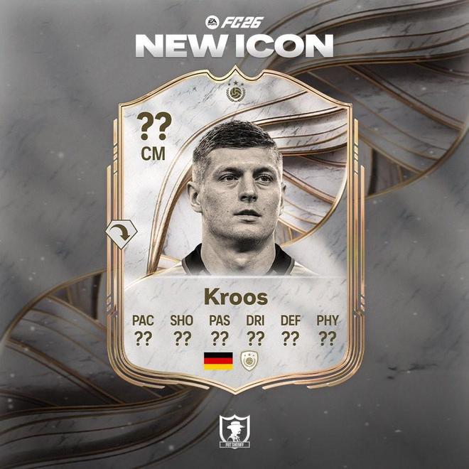 博主：托尼-克羅斯將會以傳奇球員形式在FC26中登場