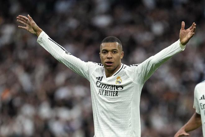 24球3助，姆巴佩本賽季西甲參與進(jìn)球數(shù)與萊萬并列最多