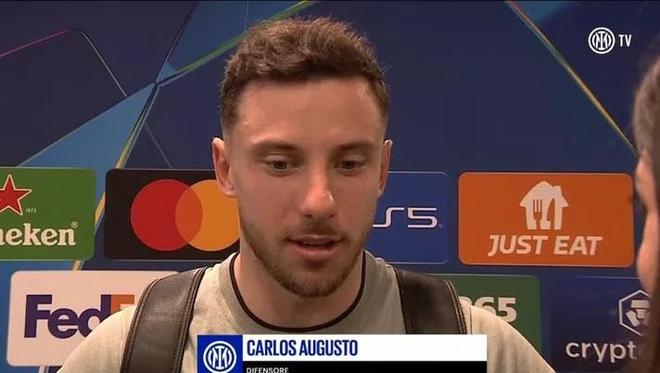 卡洛斯-奧古斯托：感謝教練團隊和全體球員，他們當之無愧