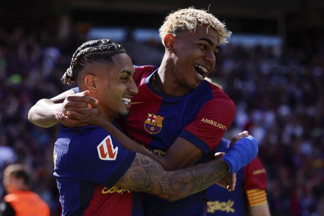 拉菲尼亞：我的表現(xiàn)不如其他隊友 對我來說佩德里每場比賽都是MVP