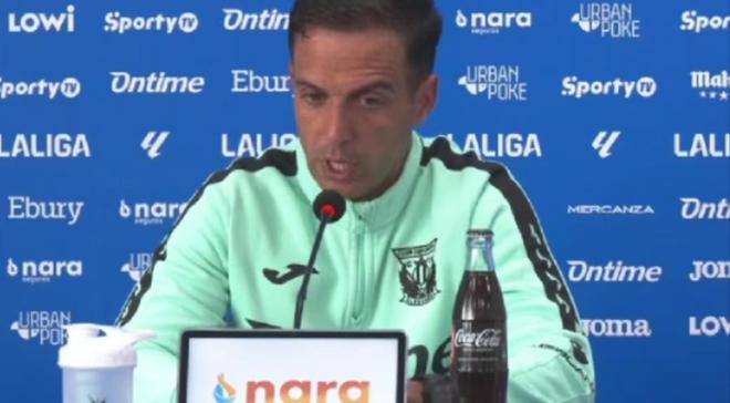 萊加內斯主帥：對陣黃潛我們會高壓逼搶，拿到剩下9分我們能保級