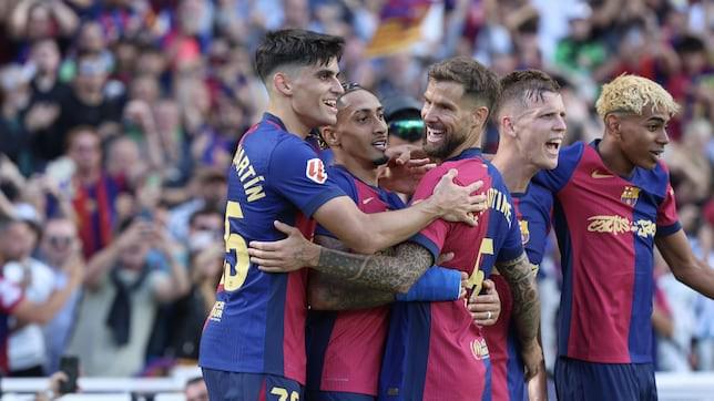 巴薩連勝四場追平皇馬紀錄，贏下第105場國家德比