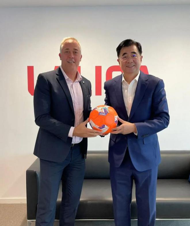 宋凱訪問西甲總部：期待未來能有更多中國球員加盟西甲聯(lián)賽