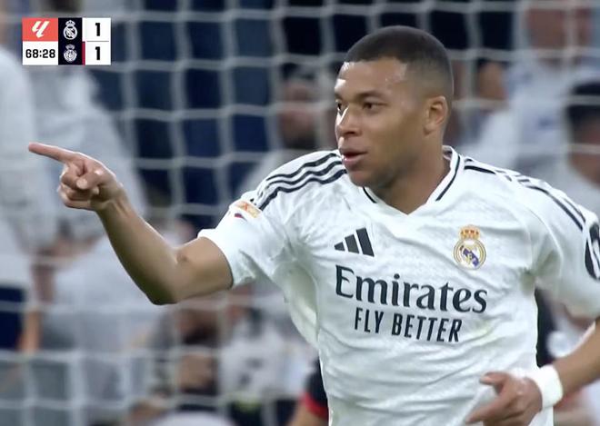 登陸西班牙足壇首賽季進球40+，姆巴佩是繼大羅之后第二人