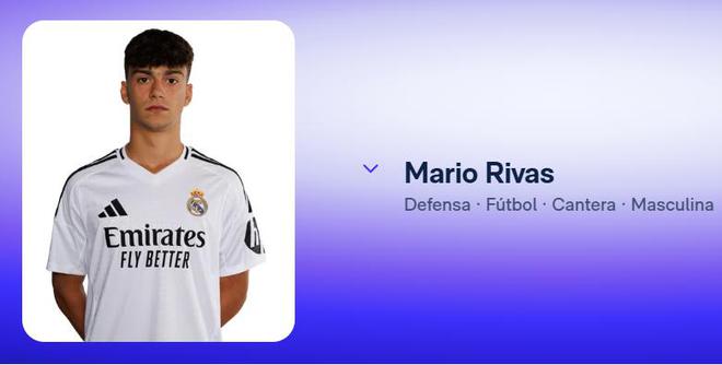 阿斯介紹皇馬18歲后衛(wèi)里瓦斯：深受勞爾青睞 其父此前是職業(yè)球員