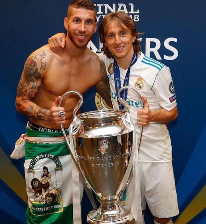 拉莫斯社媒告別莫德里奇：皇馬史冊(cè)必將你與最偉大的傳奇同列