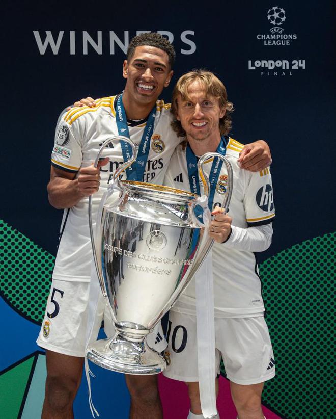 貝林厄姆社媒深情告別莫德里奇：我無比愛你！我會想念你