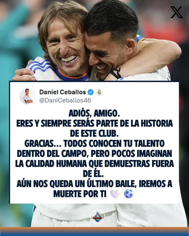 塞瓦略斯致敬莫德里奇：你永遠(yuǎn)是皇馬歷史的一部分