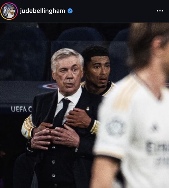 貝林厄姆祝福安帥：能師從皇馬最偉大的主教練是我的寶貴經(jīng)歷