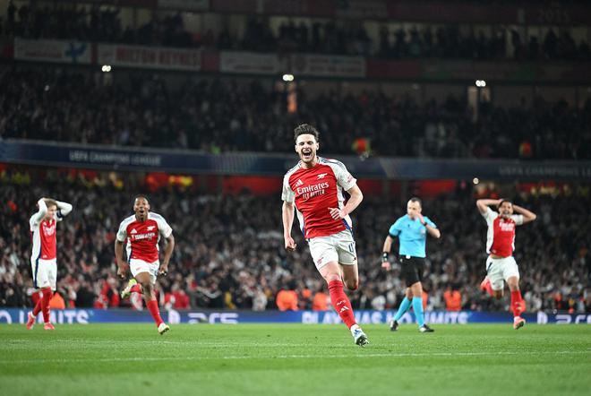 阿森納球員談本賽季最喜歡進球：多人選擇賴斯對皇馬第二粒任意球