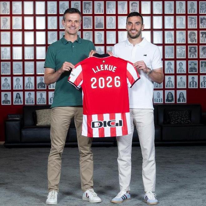 官方：畢爾巴鄂競技與后衛萊奎續約至2026年