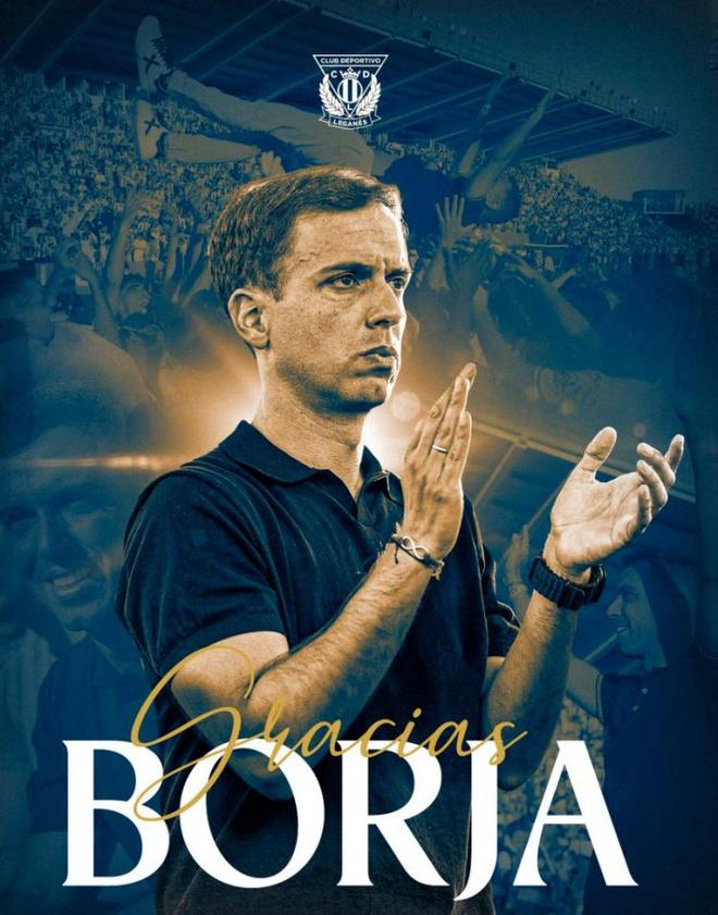 一分之差降級，萊加內斯官方：主帥博爾哈-吉梅內斯下課