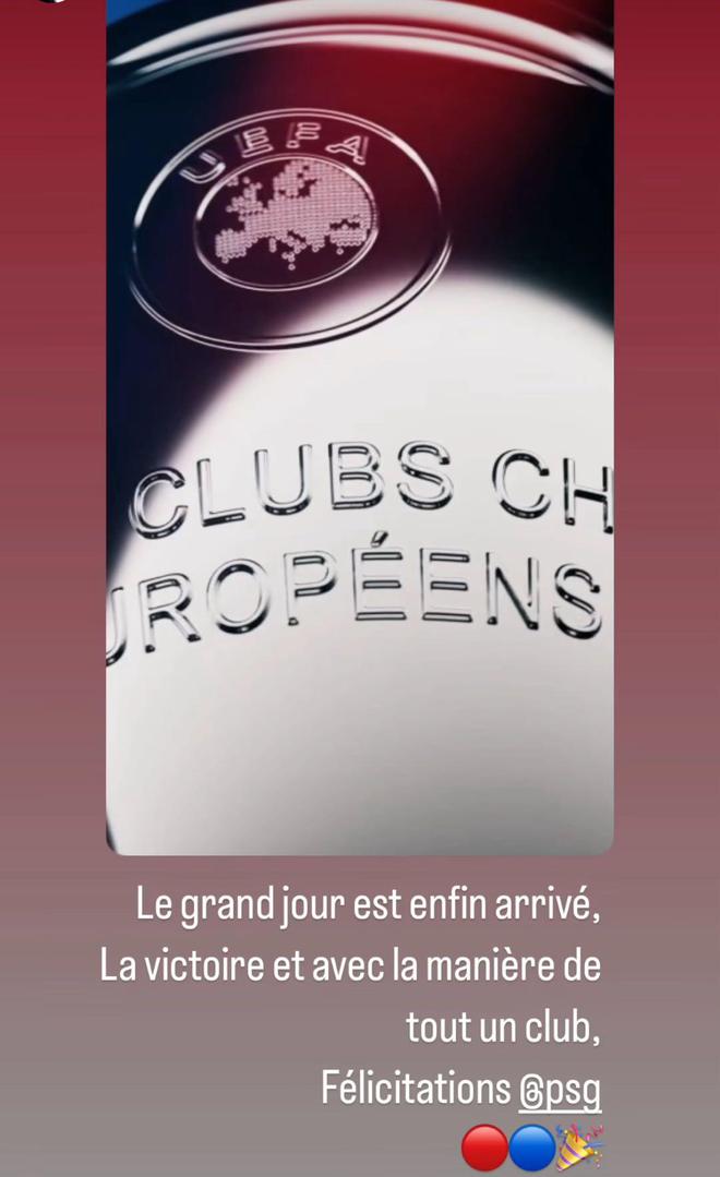 姆巴佩社媒祝賀巴黎：這一天終于到來，這是整個俱樂部的榮耀