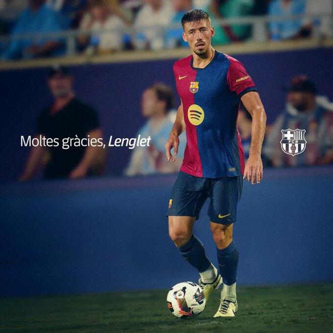 2018年3590萬歐加盟！官方：巴薩與29歲朗格萊提前2年解約