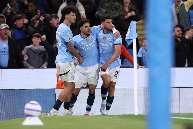 2-1！曼城近6轮不败升英超第3 终结维拉5连胜 努内斯第94分钟绝杀