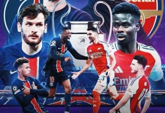 欧冠狂欢夜：开场4分钟1-0！巴黎杀疯了 压着打阿森纳 进决赛稳了