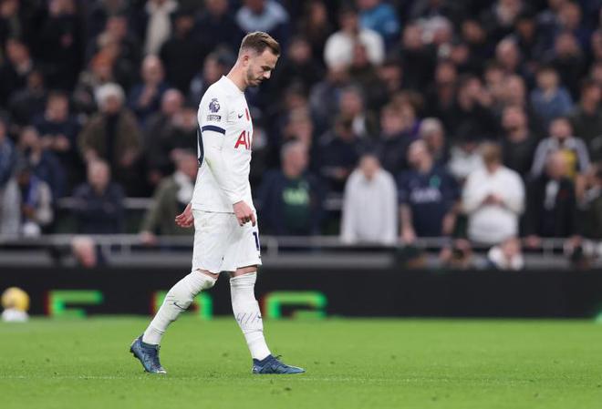 talkSPORT：熱刺中場麥迪遜膝蓋嚴重受傷，預計賽季報銷