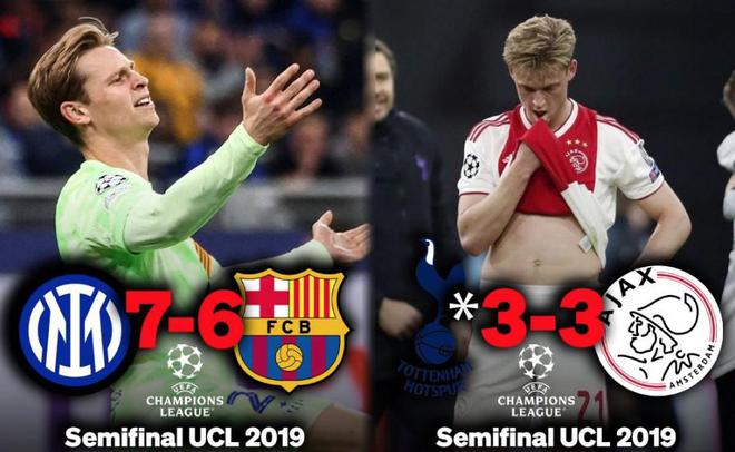 痛苦加倍！經(jīng)歷熱刺絕殺+國米絕平，德容再次與歐冠決賽擦肩