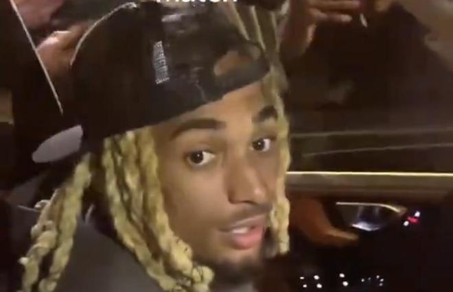 無妄之災巴黎球迷慶祝進入決賽，拜仁球員博伊帽子在混亂中被人順手牽羊