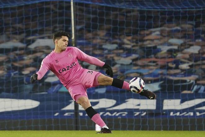 羅馬諾：埃弗頓門將若奧-維吉尼亞不會續約，他將自由身離隊