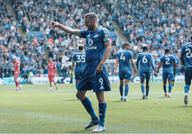 9球4助，瓦爾迪追平英超37歲及以上球員單賽季參與進球紀錄