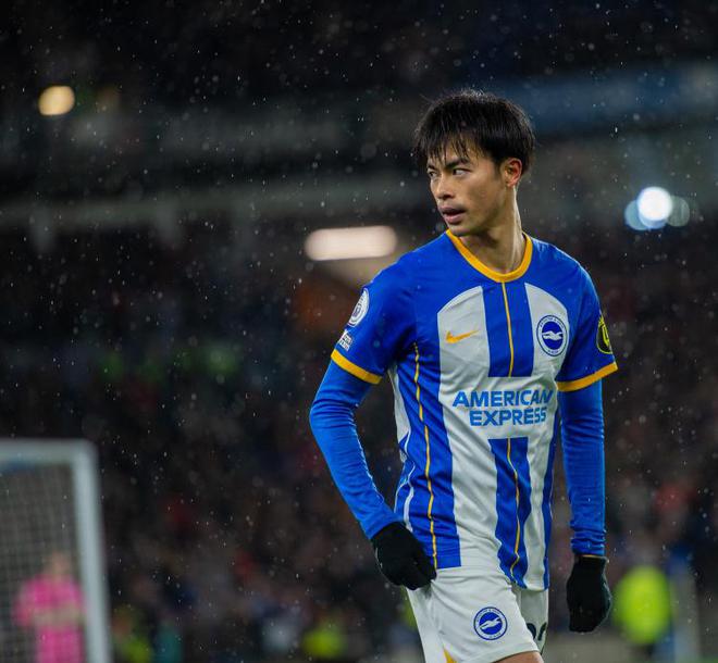 三苫薰打入本賽季英超第10球，布萊頓隊史首次三人英超進球上雙