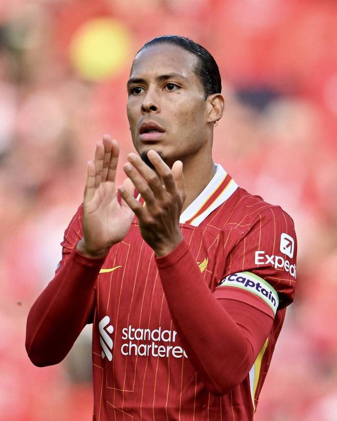 范戴克本賽季英超首次輪休，此前36輪打滿了每一分鐘