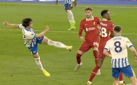 日本4500萬巨星斬英超MVP：高難度凌空抽射+打崩利物浦 單季10球