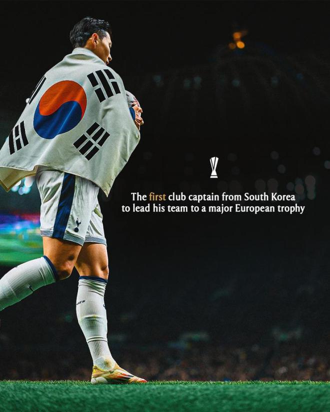 熱刺祝賀孫興慜:首位來(lái)自韓國(guó)的俱樂(lè)部隊(duì)長(zhǎng)率隊(duì)贏得重要?dú)W洲獎(jiǎng)杯 熱刺祝賀孫興慜:首位來(lái)自韓國(guó)的俱樂(lè)部隊(duì)長(zhǎng)率隊(duì)贏得重要?dú)W洲獎(jiǎng)杯