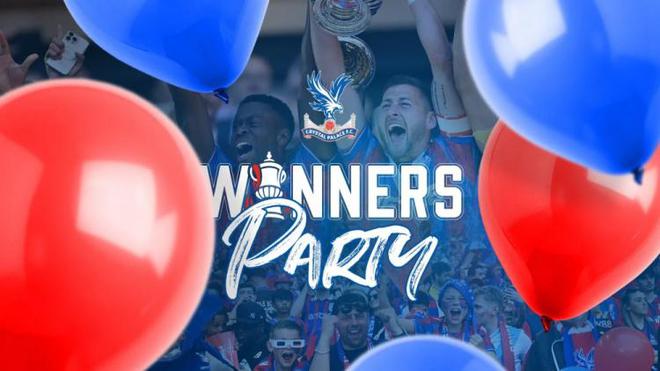 水晶宮奪冠游行計劃：下周一中午巴士巡游，隨后在主場舉辦慶典