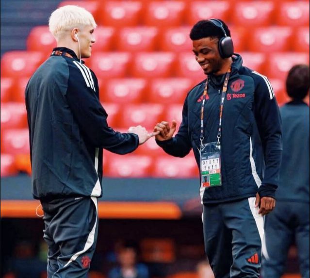 阿馬德稱昨天比賽踢得很專注,阿莫林:我們并沒有集中注意力 阿馬德稱昨天比賽踢得很專注,阿莫林:我們并沒有集中注意力