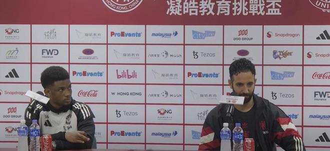 誰在說謊？阿瑪德：昨天我們認真踢了 阿莫林：其實我們沒認真踢