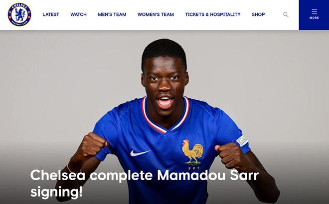 記者：馬馬杜-薩爾和切爾西簽約8年，下賽季有可能留隊(duì)