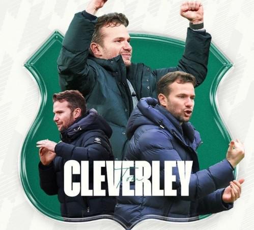 官方：前沃特福德主帥克萊維利擔任普利茅斯新帥，合同期三年