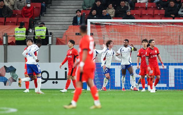 客场1-0击败海港，横滨水手近两个赛季8次对中超球队赢下7场