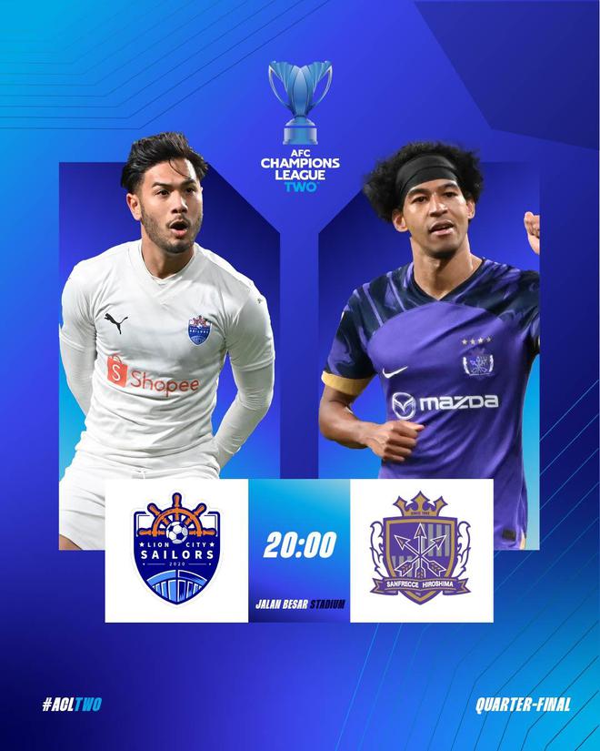 无缘逆转！广岛三箭总比分1-4狮城水手遭淘汰 首回合6-1被判0-3！