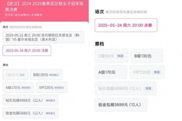 武漢車谷江大女足將亮相亞冠決賽：多檔門票售罄，奪冠將收獲近千萬獎金加世俱杯資格