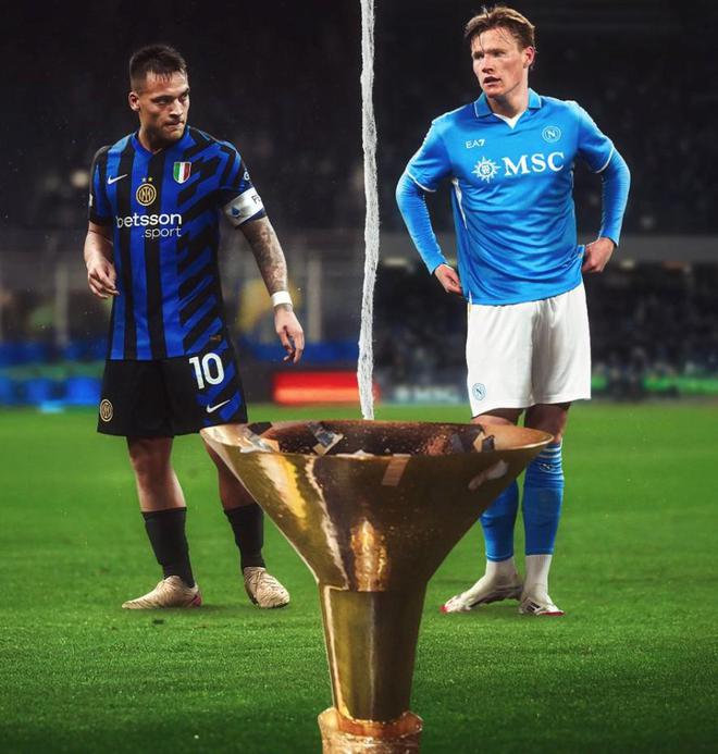 那不勒斯國米相差1分爭冠，意甲上一次出現如此局面是13年前